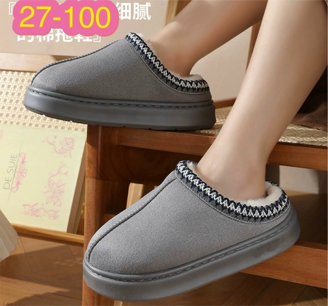 ,женские тапочки,тапочки на платформе,женские домашние тапочки,новые женские шерстяные тапочки на платформе