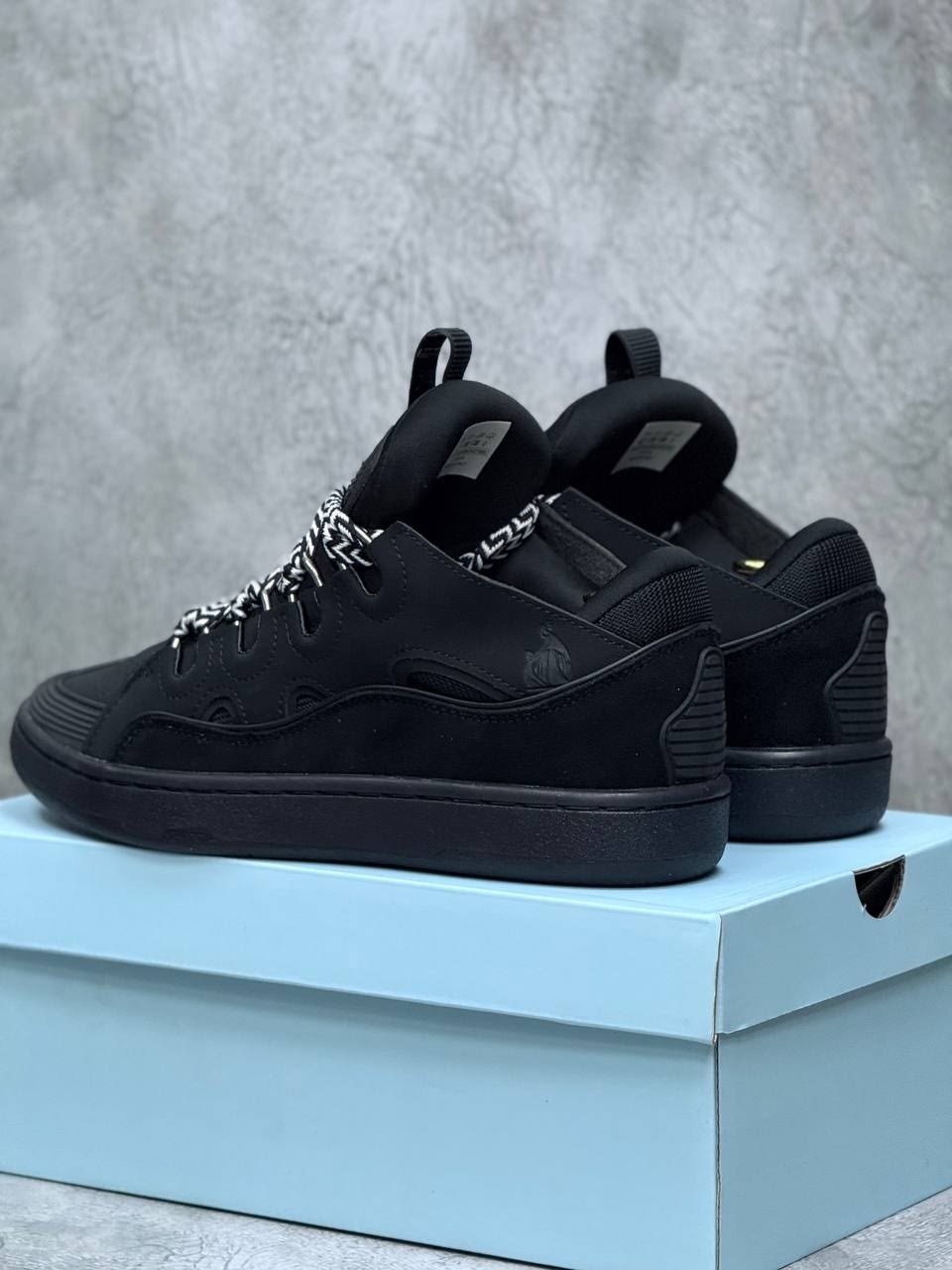 черные кроссовки,lanvin curb sneakers черные,,мужские кроссовки,кроссовка мужской