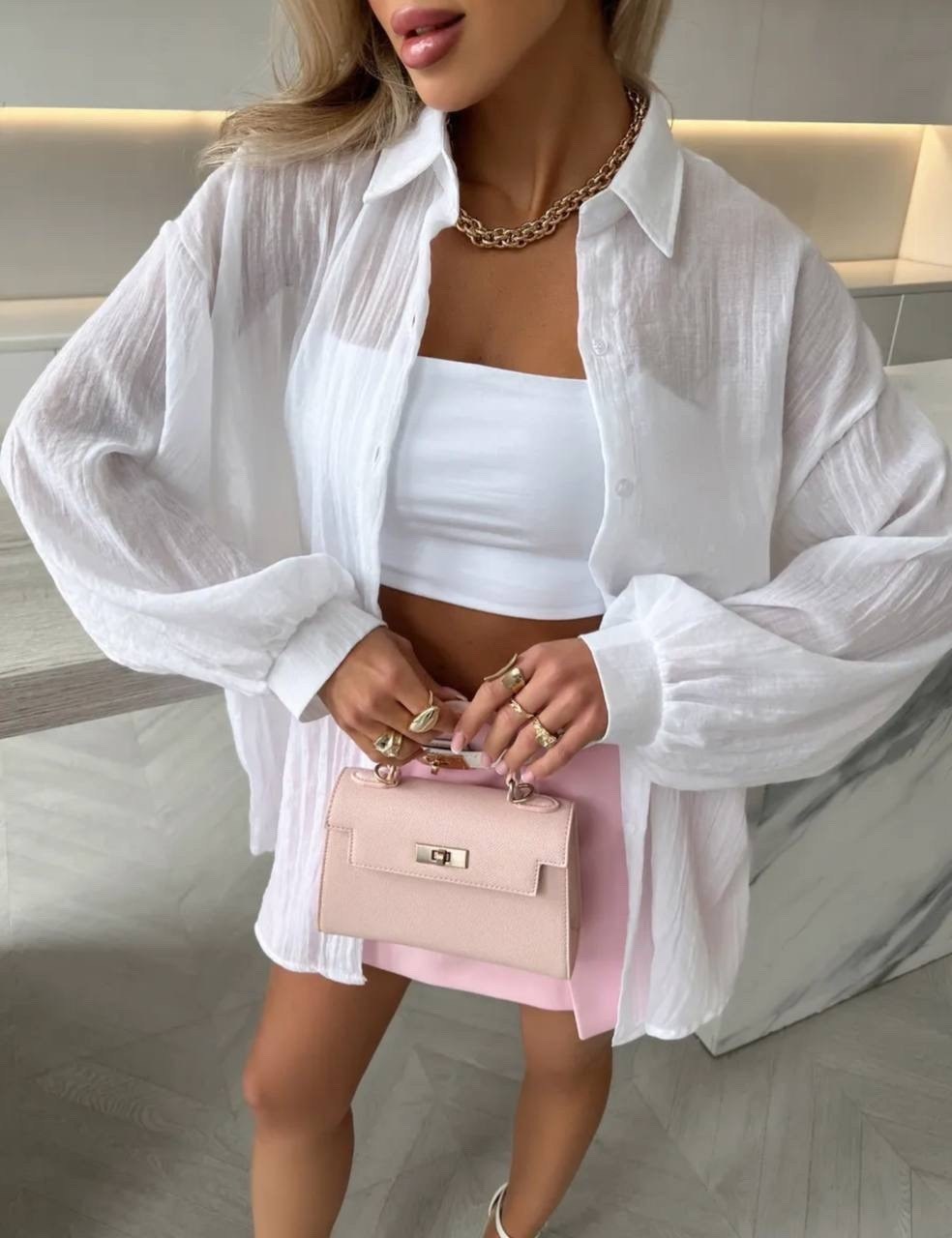 рубашка женская,стильная рубашка,рубашка летняя oversize прозрачная с широкими рукавами golubkova,рубашка летняя,рубашка женская голубая