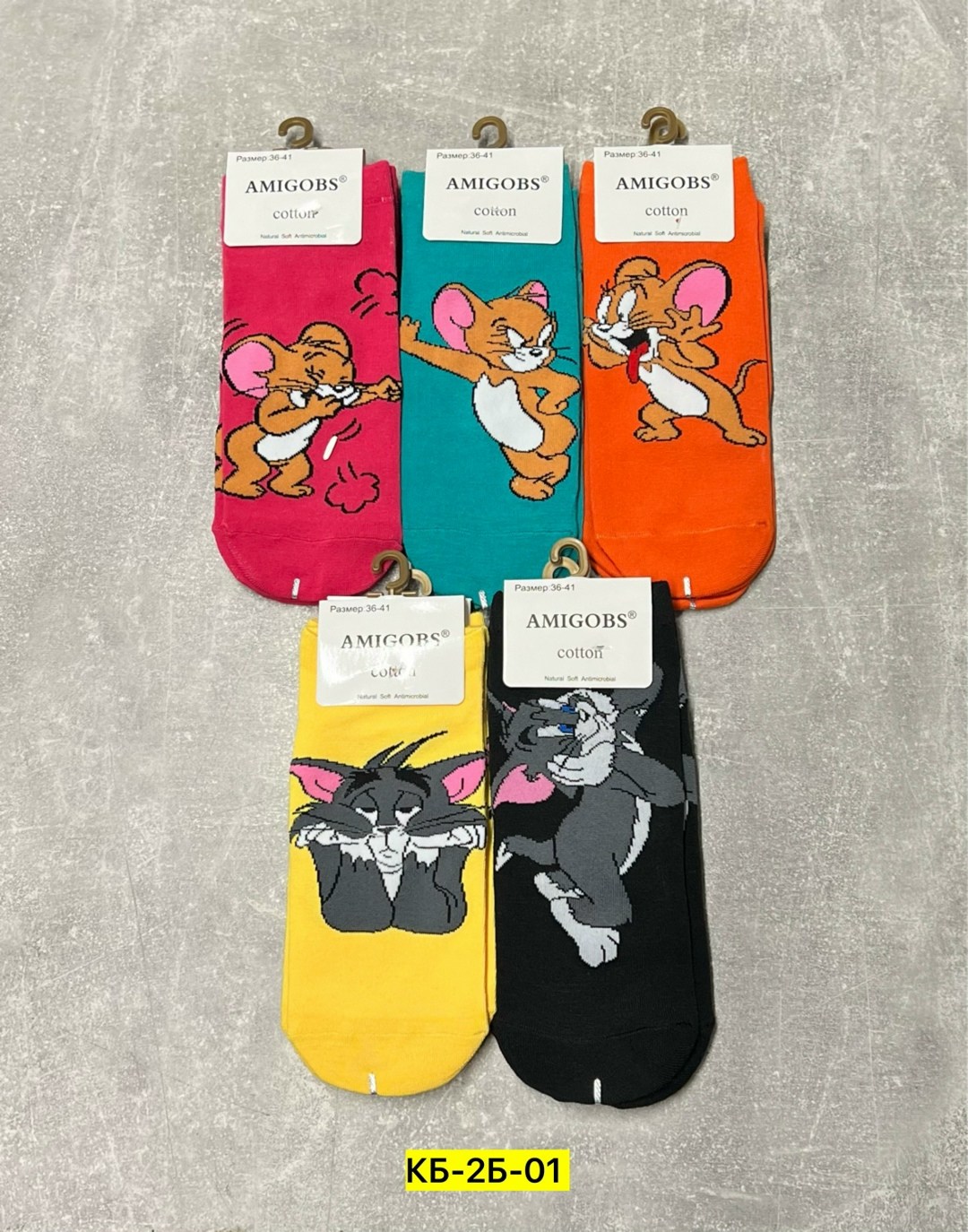носки том и джерри,носки amigobs,носки amigobs том и джерри,комплект носки женские,женские носки