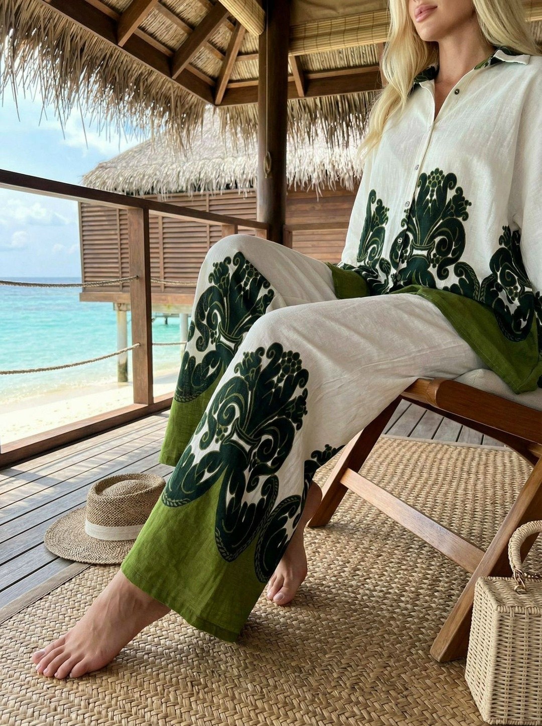 костюм с принтом,костюм женский,летние костюмы,пляжные наряды,пляжная одежда