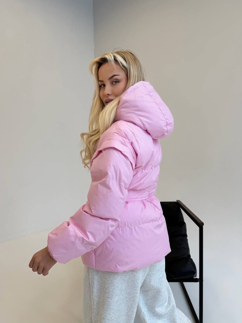 куртка оверсайз зимний с поясом d&a style,зимняя куртка женская,куртка оверсайз демисезонная с поясом,куртка,куртка женская демисезонная