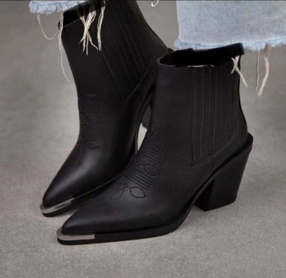 ботильоны казаки,полусапоги,ботильоны женские,, женская