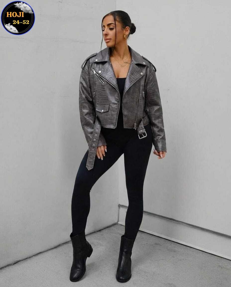 косуха оверсайз демисезонная pa&bn fashion,куртка косуха,женская кожаная куртка косуха,кожаная куртка косуха,косуха оверсайз демисезонная c&h style