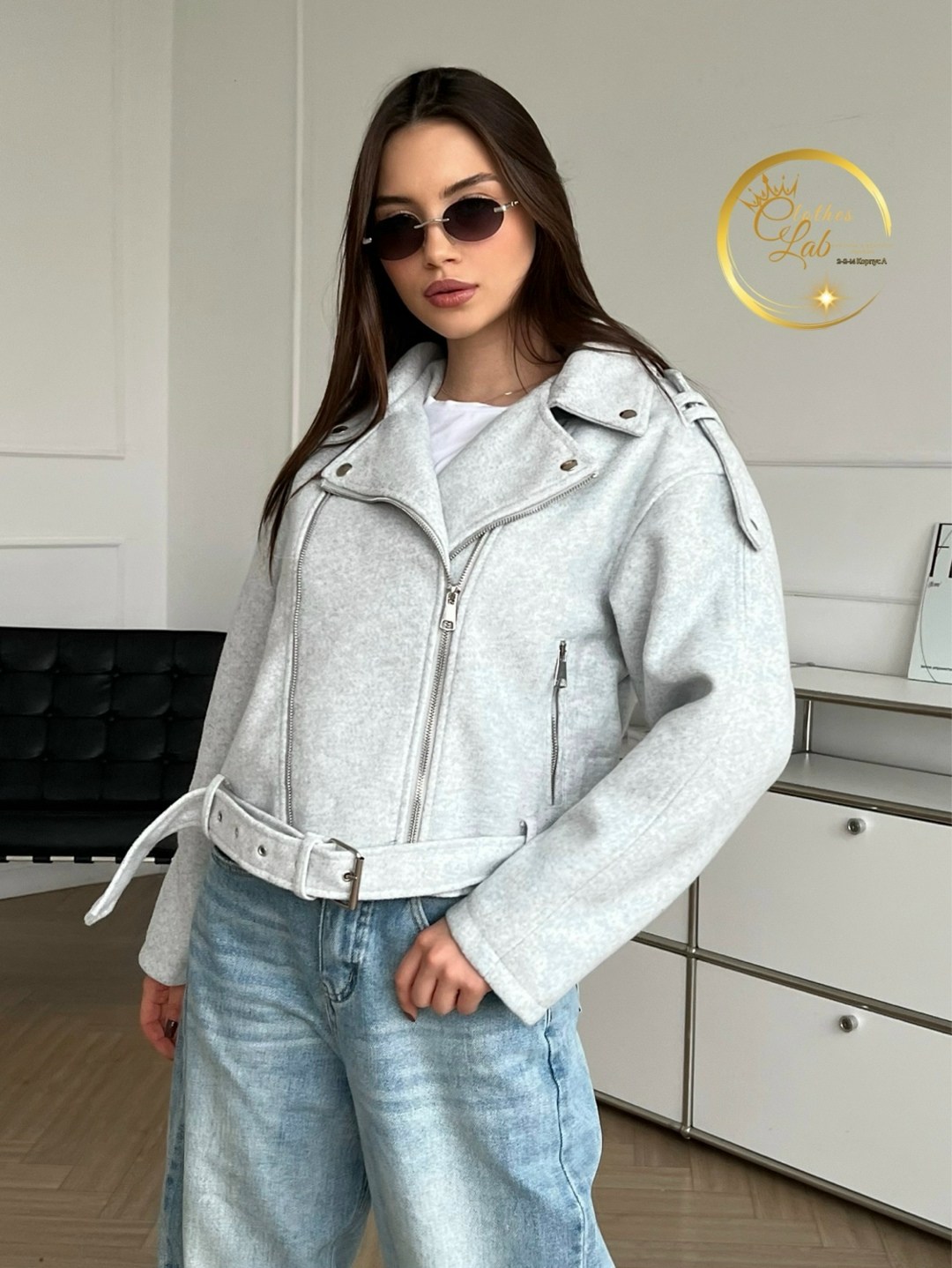 куртки ,косуха женская,куртка,женская куртка,косуха винтажная куртка кожаная oversize серая monyken
