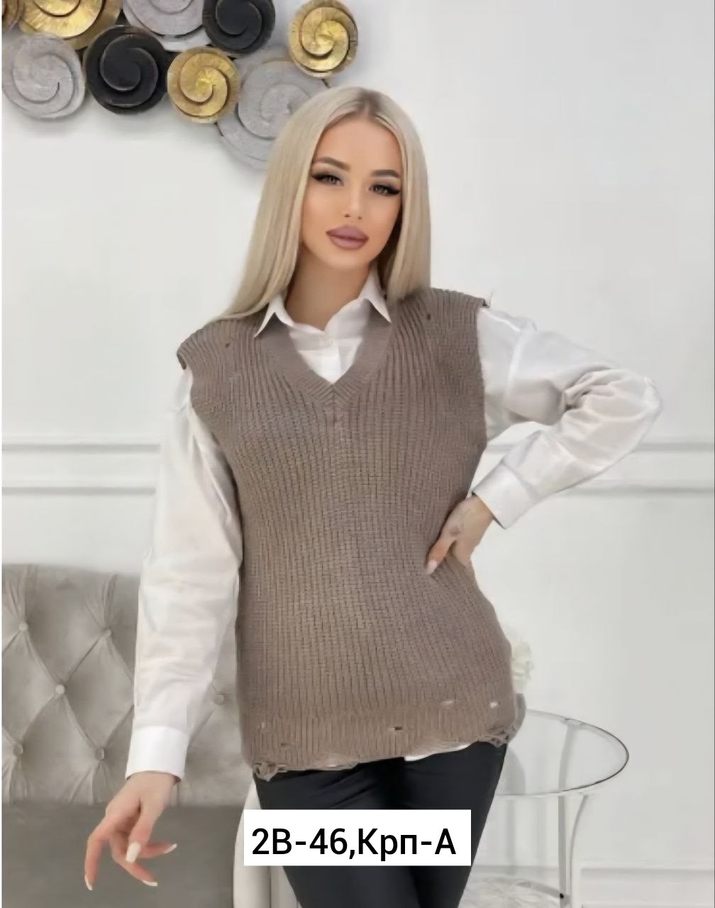 вязаный женский жилет,жилет вязаный,вязаная жилетка,вязаная безрукавка,женская жилетка вязаная