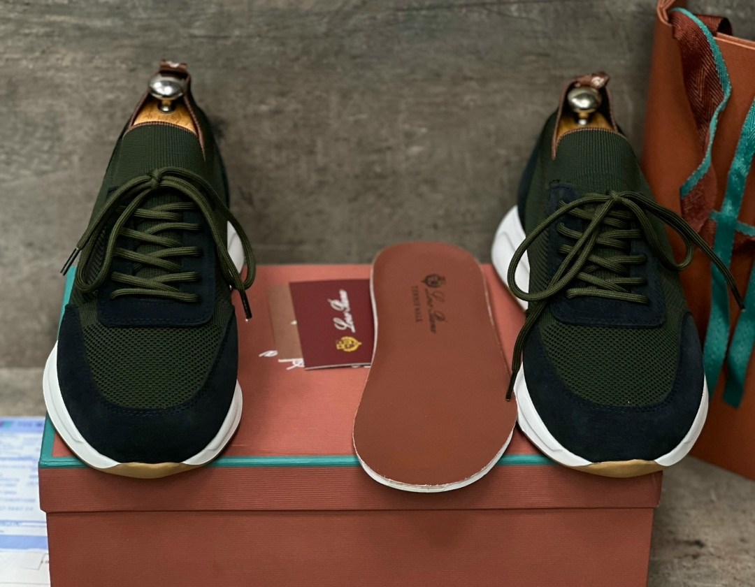 ,кроссовки loro piana мужские,кроссовки loro piana,кроссовки хаки,мужские текстильные кроссовки