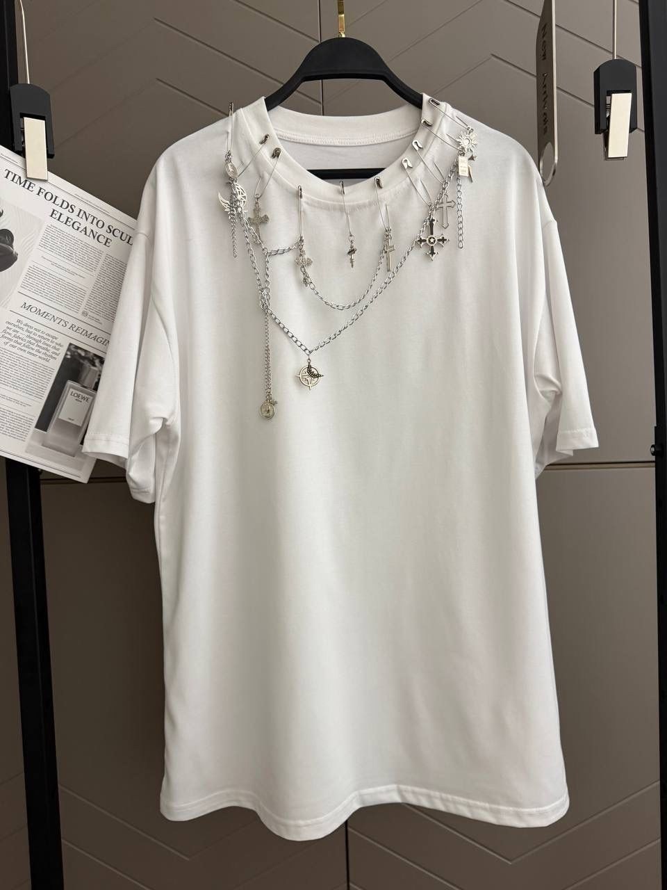 белая футболка оверсайз,женская футболка,футболка оверсайз со стразам,женская футболка оверсайз,футболки оверсайз