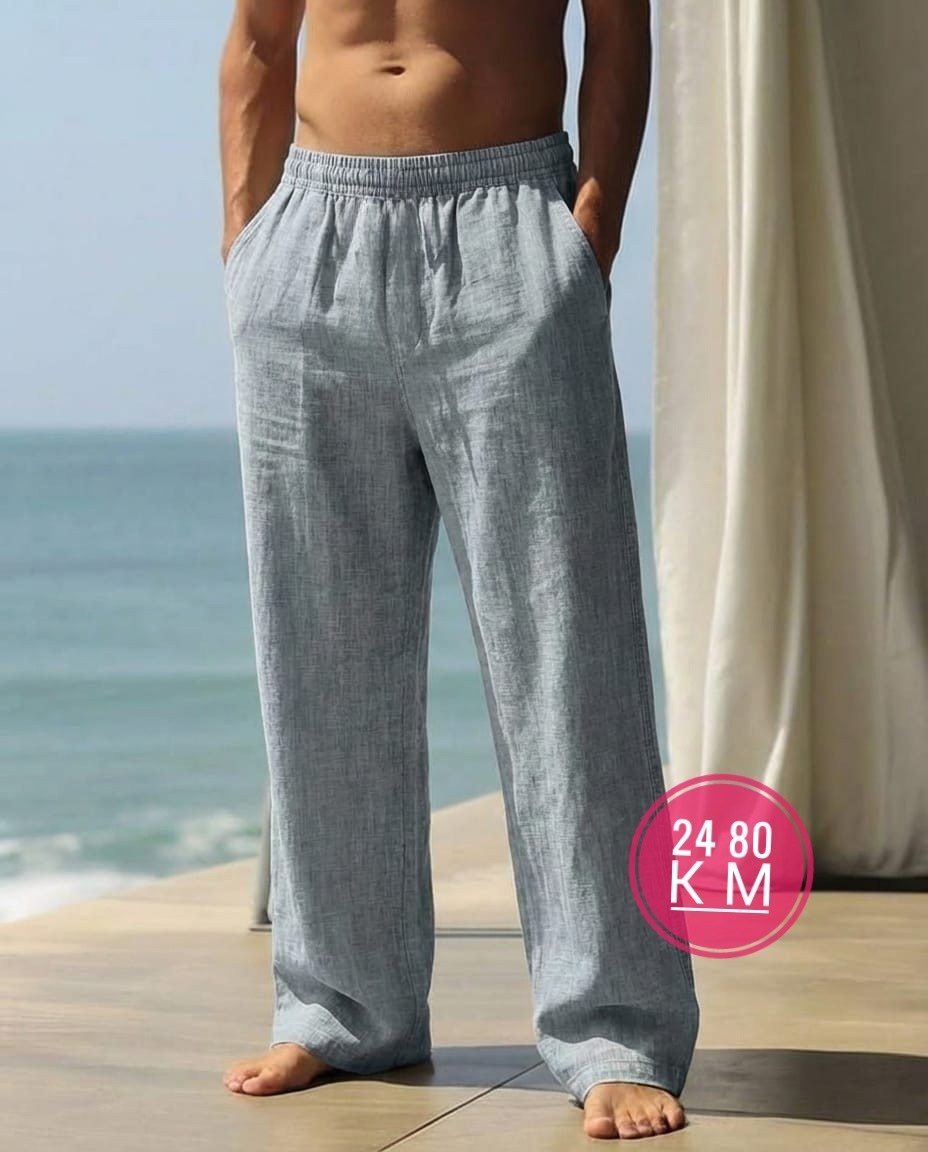 мужские льняные брюки,льняные брюки,мужские широкие брюки,мужские летние тонкие брюки,летние мужские льняные брюки