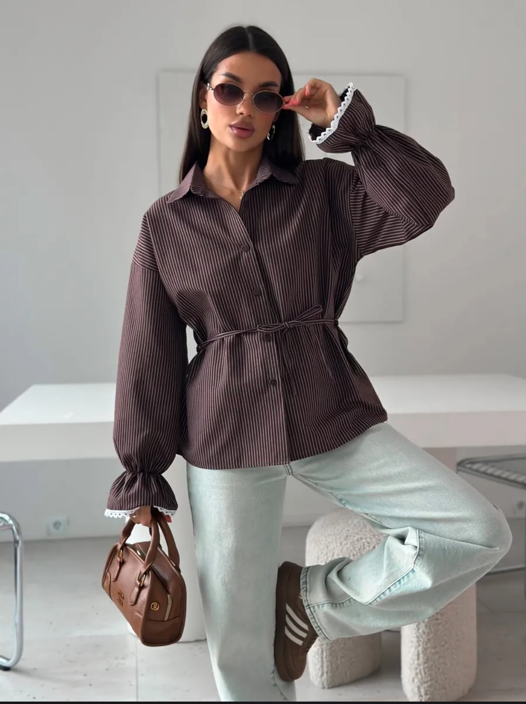 женская рубашка,рубашка хлопок,стильная рубашка,блузка женская,рубашка в полоску