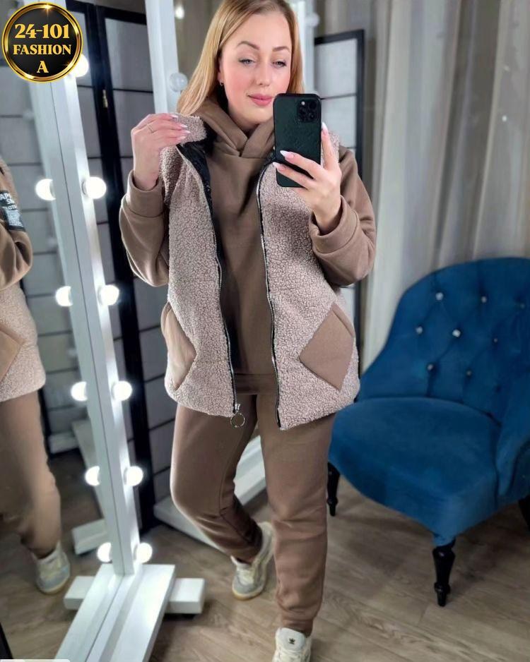 женский утепленный спортивный костюм тройка,костюм тройка,костюм женский на флисе,костюм женский тройка,теплый костюм на флисе