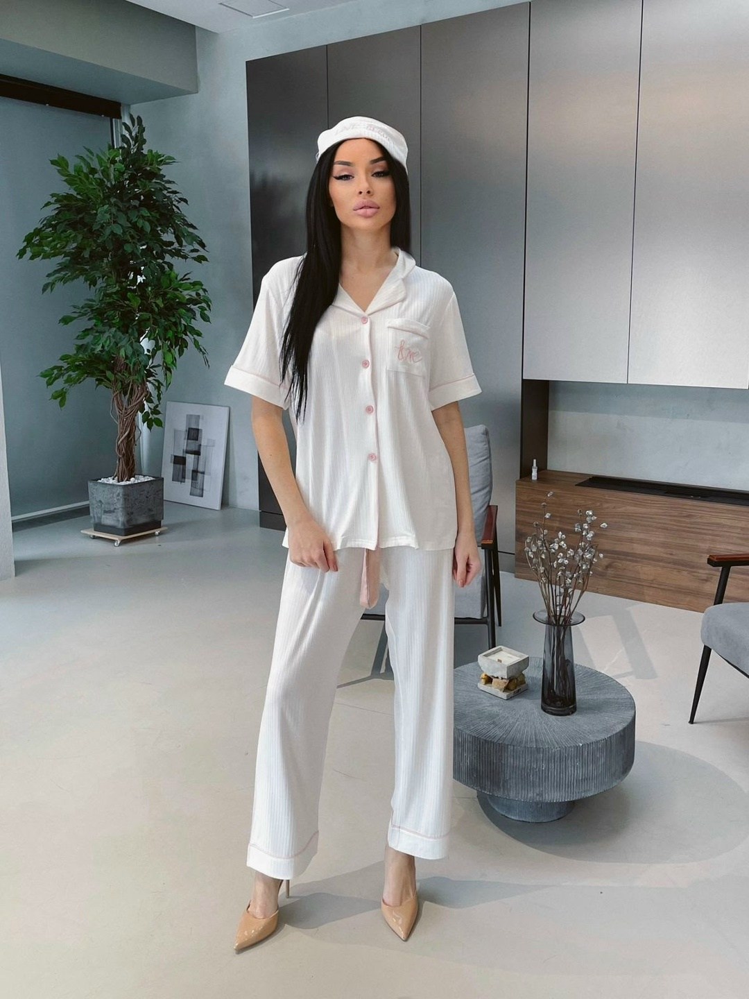 пижама женская,костюм белый,пижама для женщин,костюм,пижама женская костюм