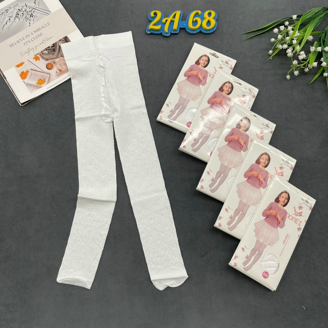 белые колготки детские,детские колготки,колготки для девочек,с976 колготки детские,колготки белые для девочек