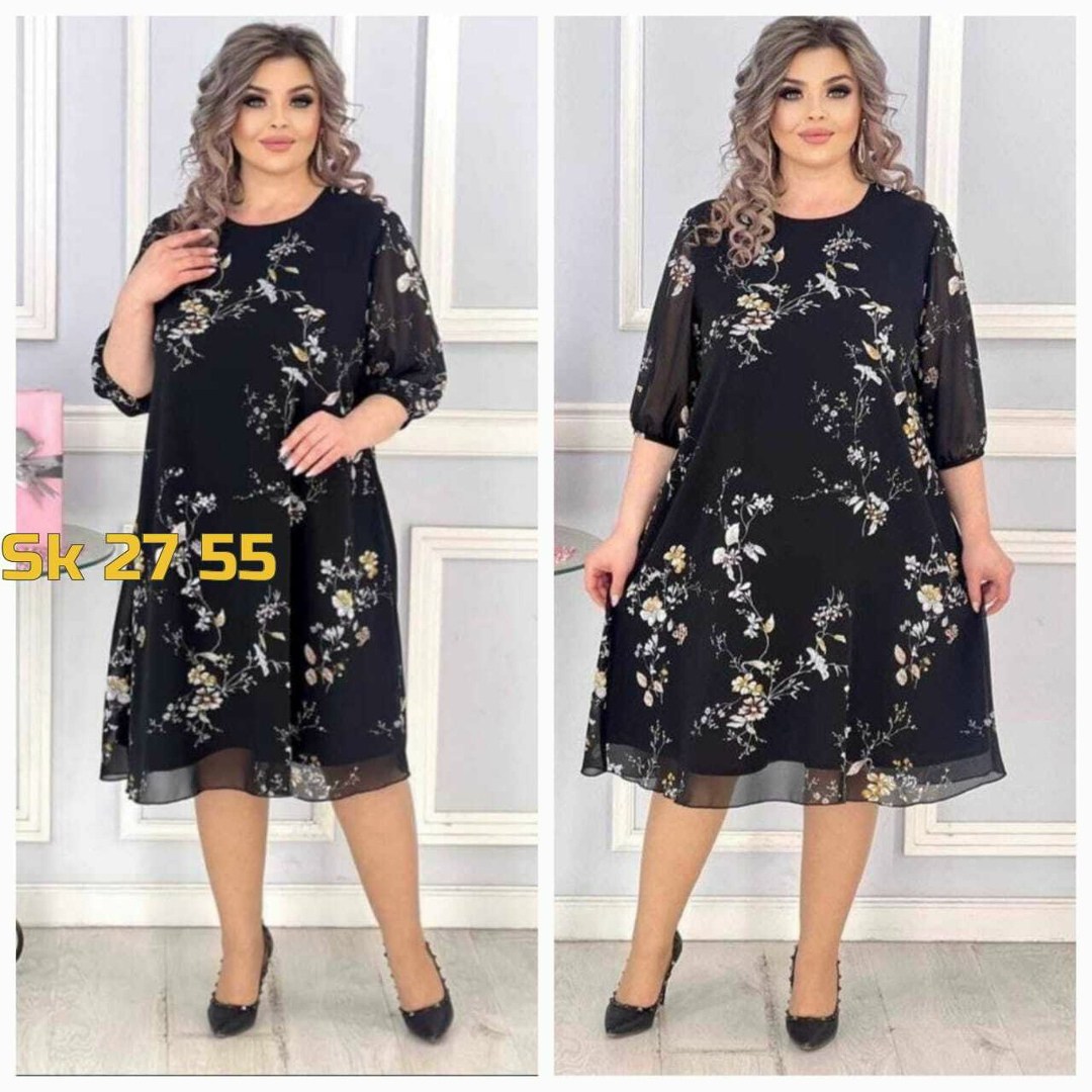 женские платья больших размеров,платье нарядное из шифона больших размеров,платьеженск. платье шифон,шифоновое платье большого размера,платье шифоновое большие размеры