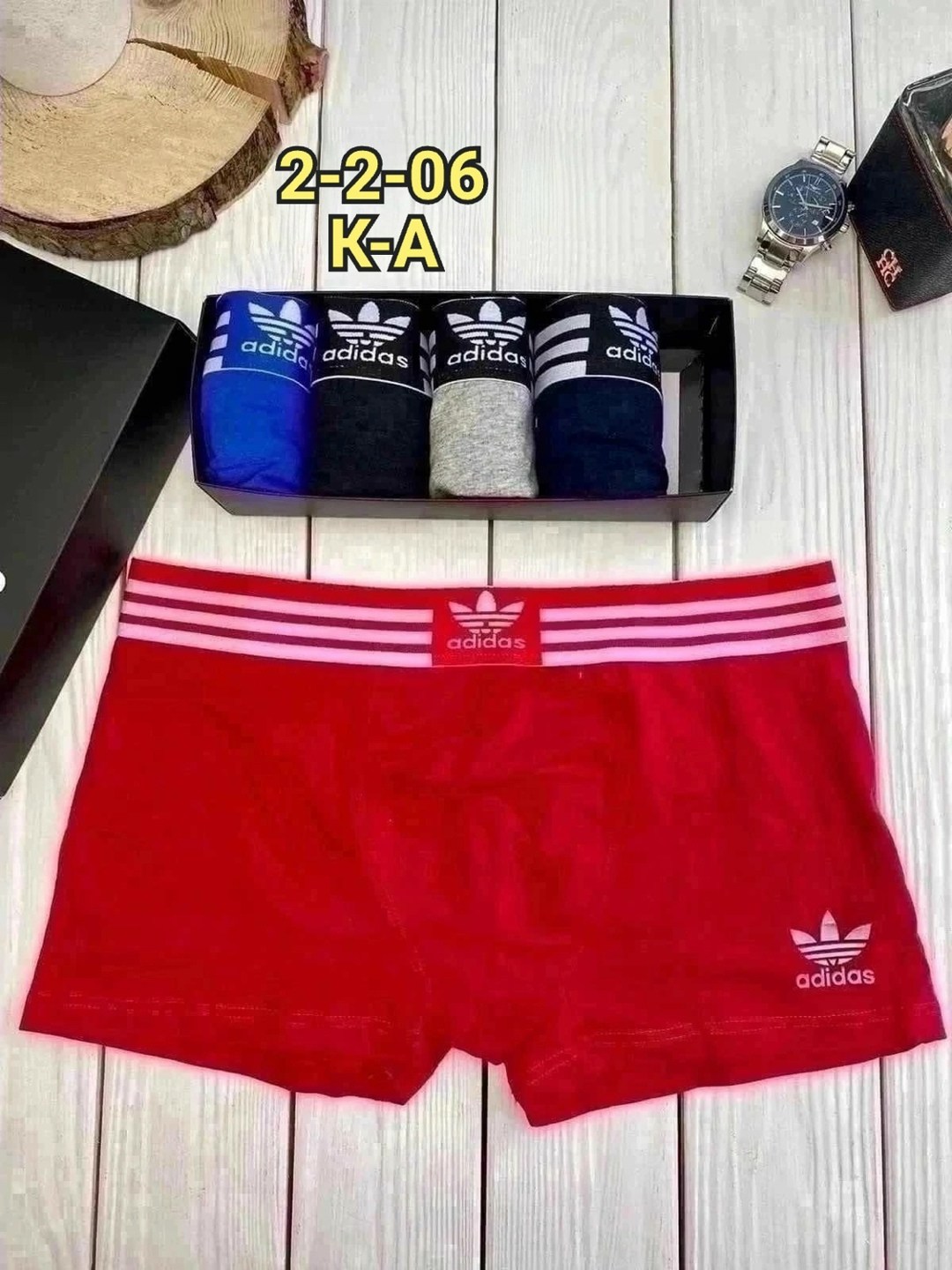 красные мужские трусы адидас,трусы мужские адидас,трусы боксеры adidas,трусы адидас,комплект трусов мужских