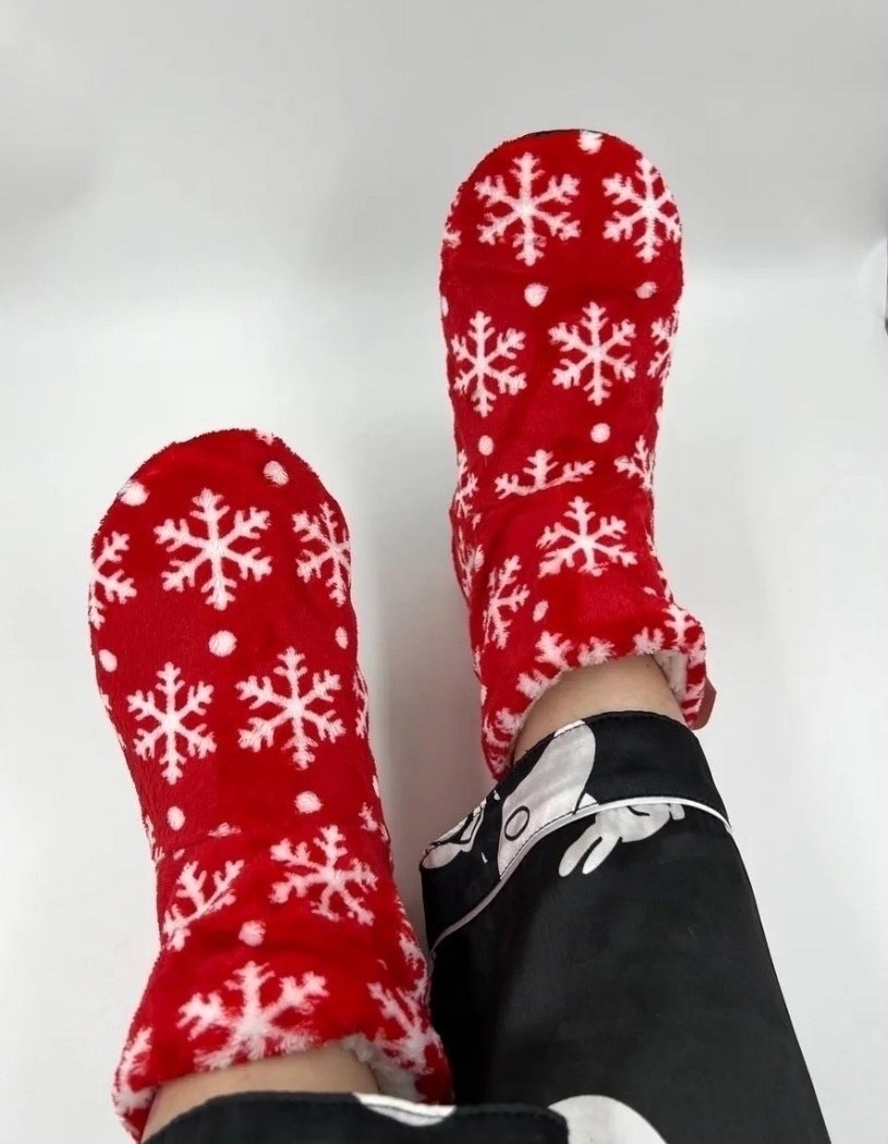носки новогодние женские,тапочки носки домашние теплые k&h collection,тапочки домашние новогодние,тапочки домашние женские,носки новогодние
