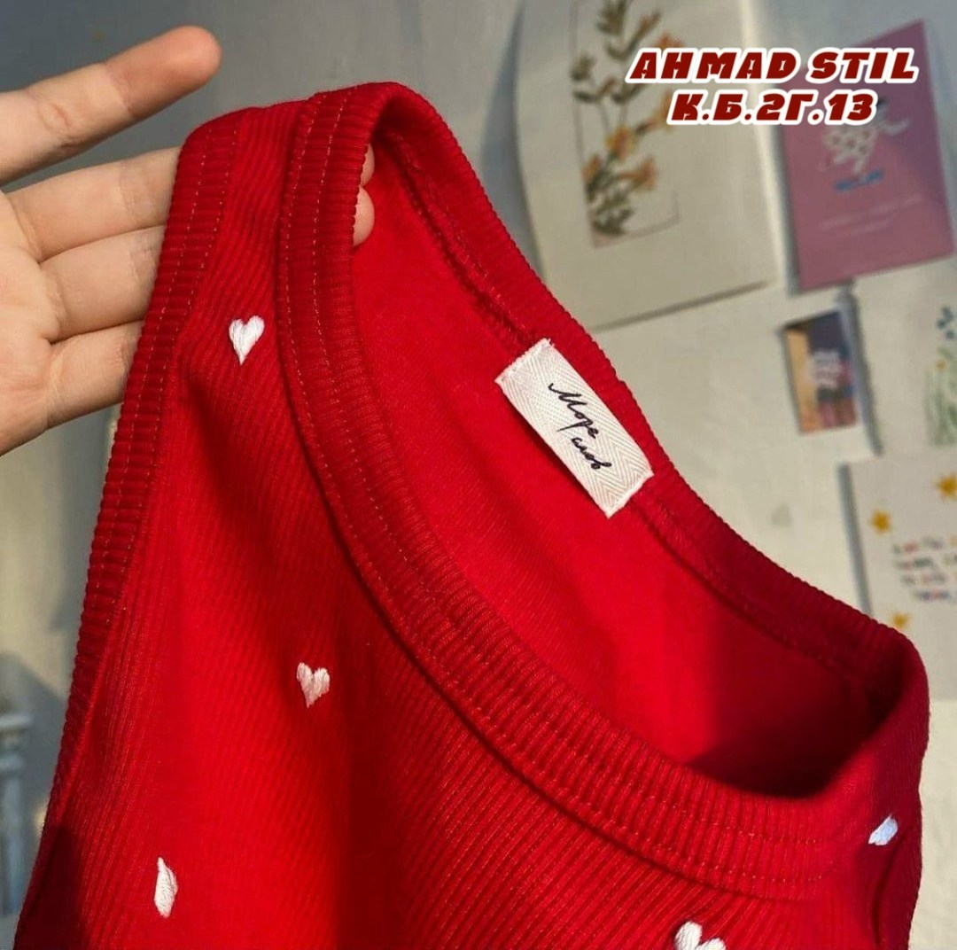 женская кофта,топ с сердечками,стильная майка,женская майка топ,майка топ