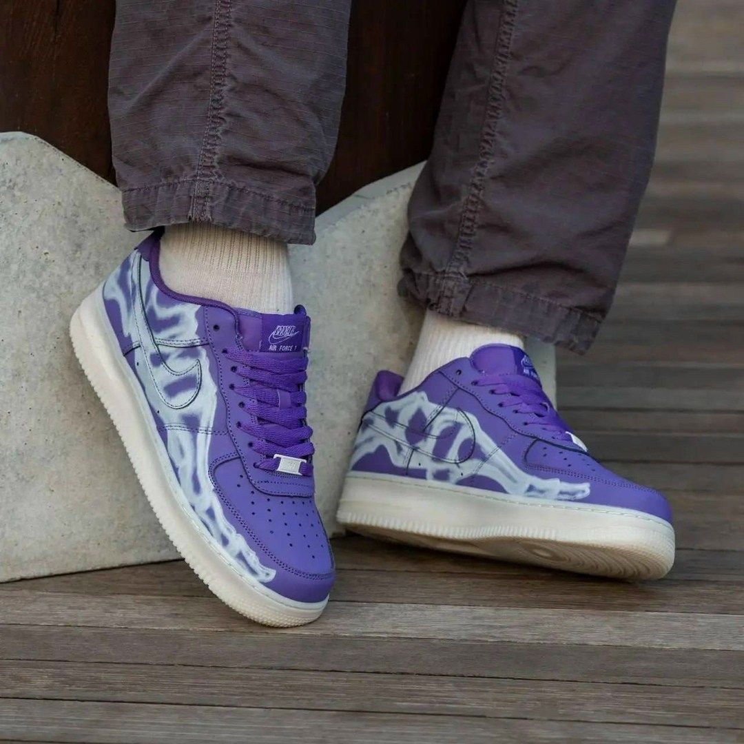 nike air force 1 low purple skeleton,nike air force 1 skeleton purple,nike air force 1 low,кросcовки nike air force 1,nike air force 1 low skeleton