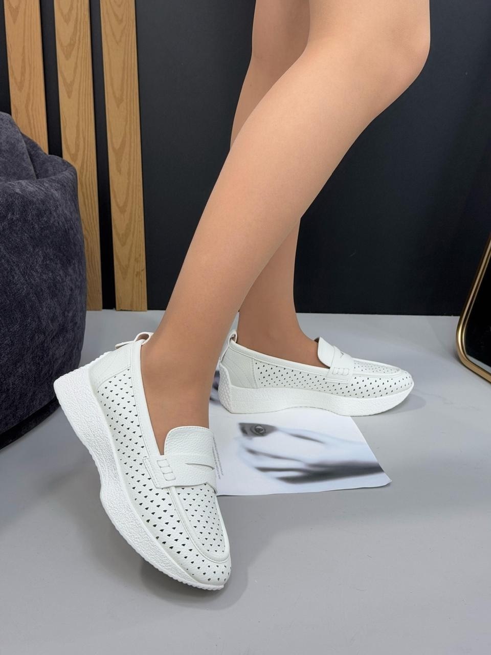 ,мокасины женские,мокасины женские летние,слипоны женские,летние мокасины натуральная кожа с перфорацией