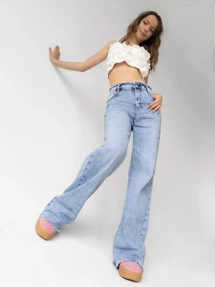 женские джинсы cracpot,женские джинсы,джинсы широкие,джинсы клеш,женские широкие джинсы