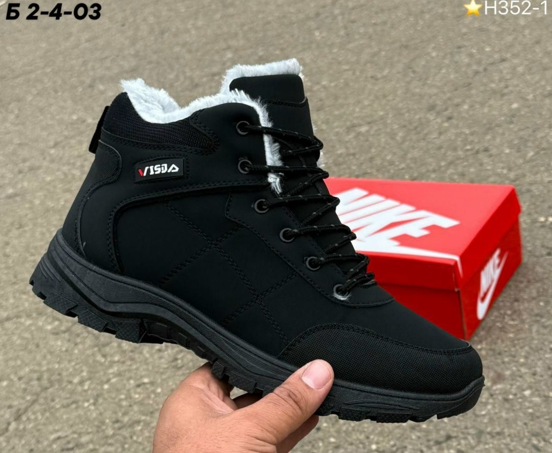 мужские зимние кроссовки,зимние мужские ботинки,кроссовки черные,кроссовки мужские зима,кроссовка мужской