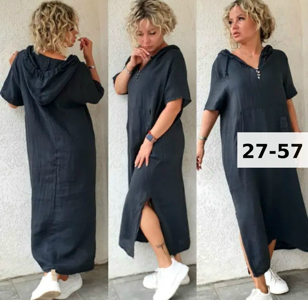 стильное платье бохо,платья бохо,платья в стиле бохо,льняное платье,платье с капюшоном