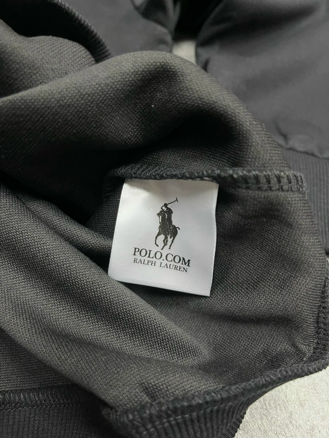 джемпер ralph lauren,чёрное худи поло ральф лорен,ralph lauren black quarter zip,свитшот поло ральф лорен черный,polo ralph lauren худи с молнией черный