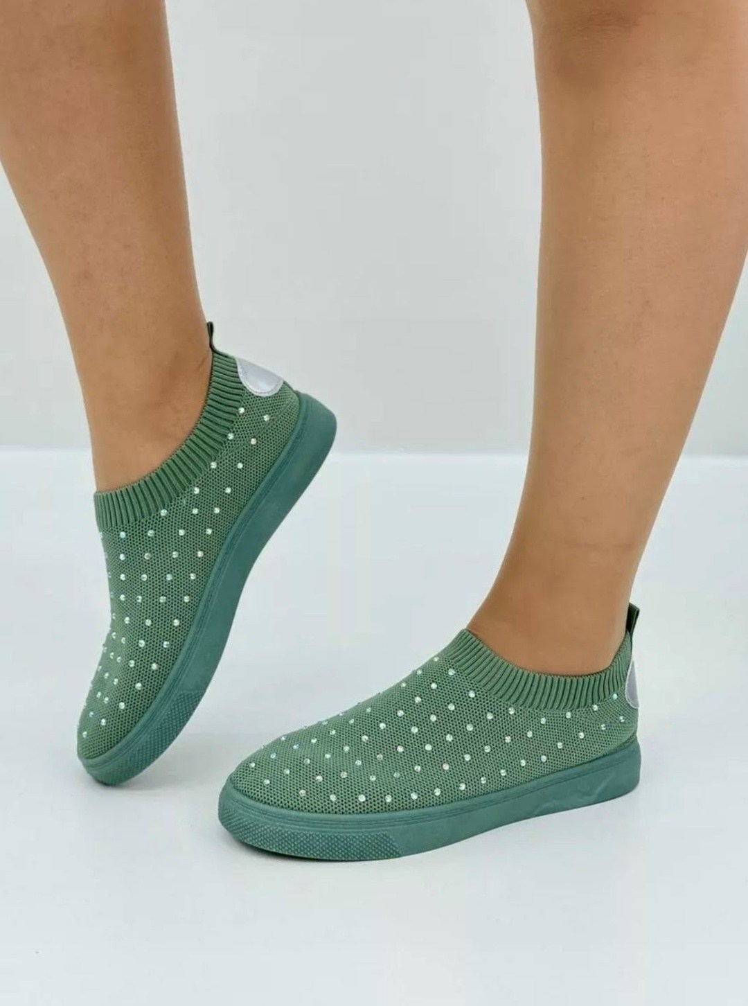 ,слипоны женские,слипоны женские салатовые,слипоны летние,слипоны зеленого цвета