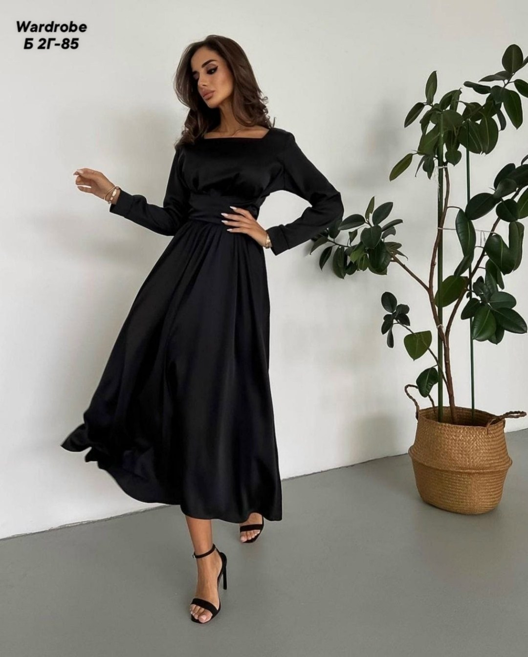 платье женское вечернее праздничное черное нарядное офисное dress code street,платье миди,чёрное платье миди атлас шелк,женское платье цвет черный,платье женское вечернее атласное