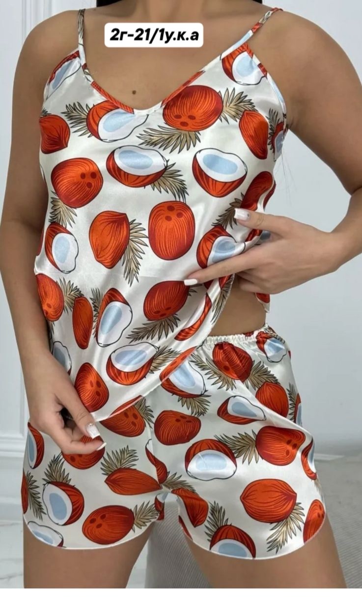 пижама женская,пижама женская топ,комплект пижама,пижама женская с шортам,пижама шелковое