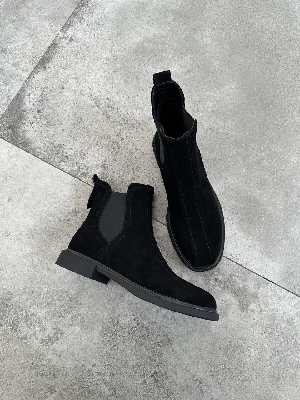 замшевые ботинки,ботинки челси,,ботинки женские осенние челси замшевые низкие,замшевые ботинки челси