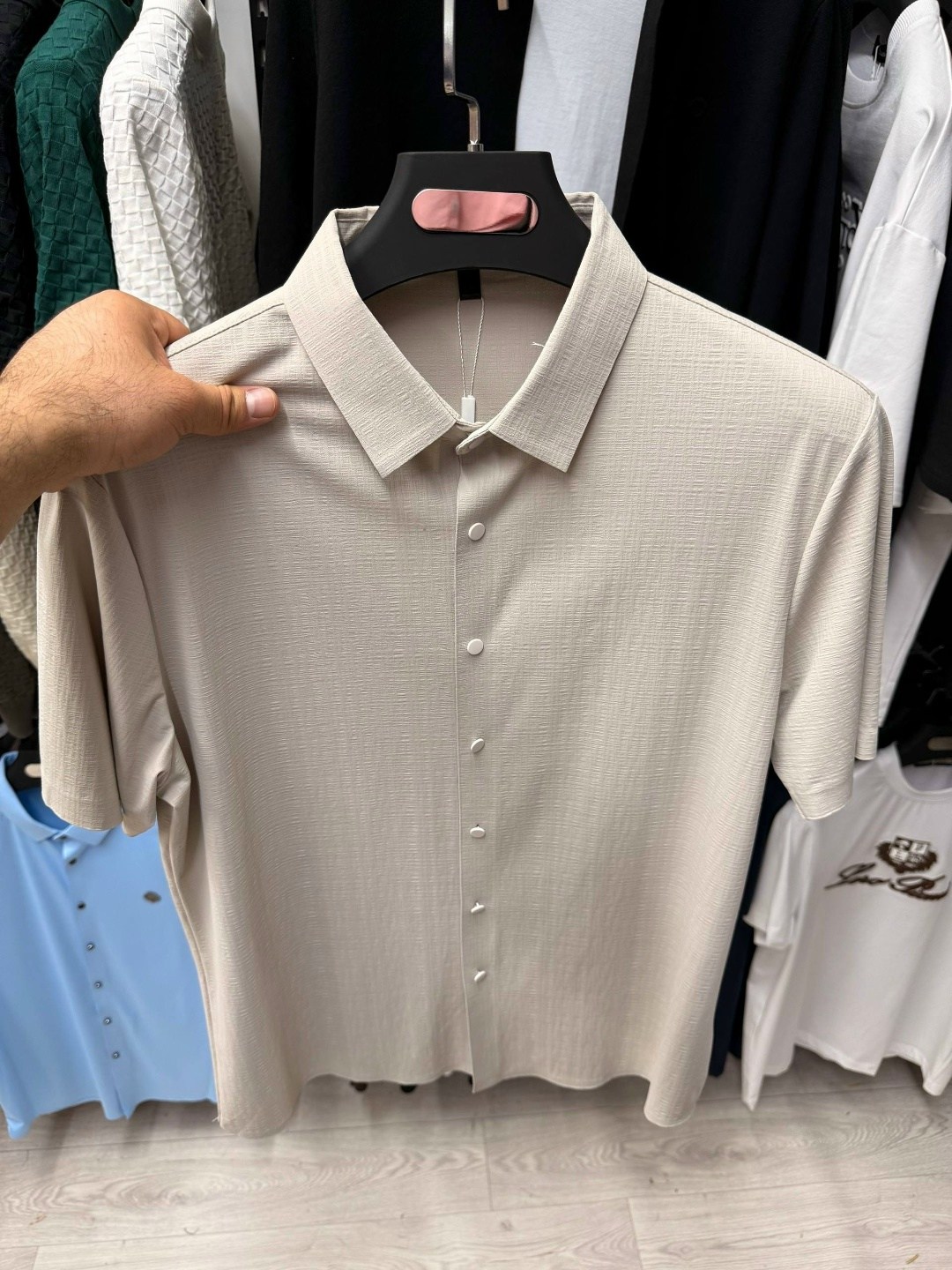 повседневная рубашка,поло с коротким рукавом,поло loro piana,мужская рубашка поло,мужская хлопковая рубашка