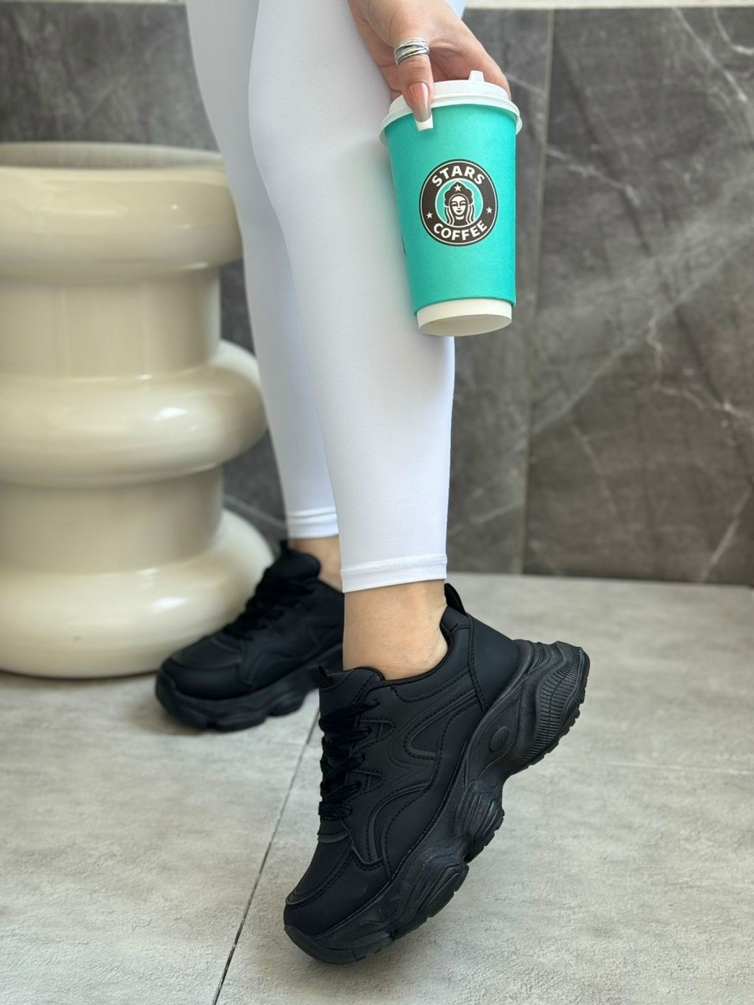 кроссовки женскиe,кроссовки,черные кроссовки,массивные кроссовки, кроссовки