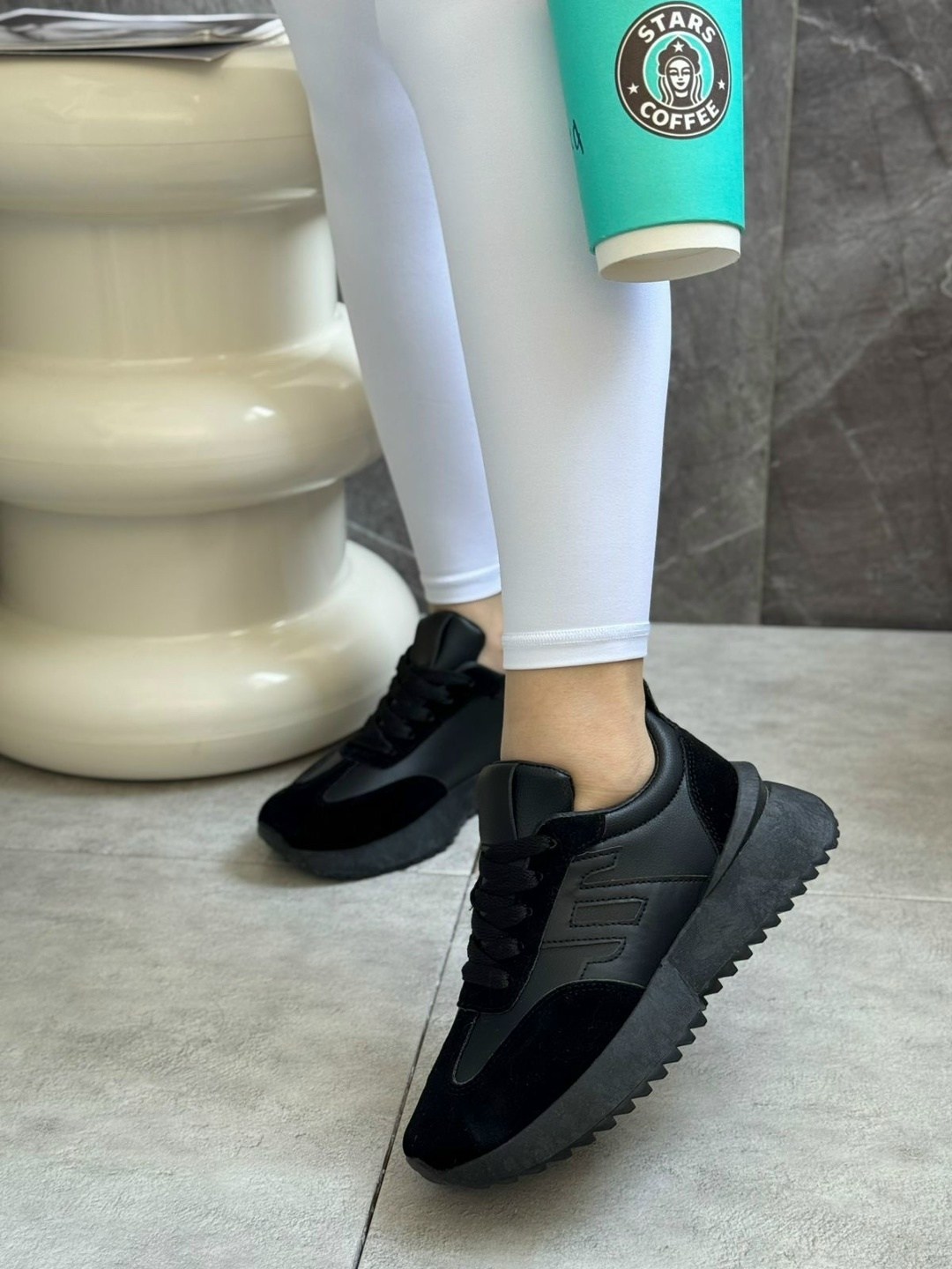 кроссовки женскиe,кроссовки,черные кроссовки,массивные кроссовки, кроссовки