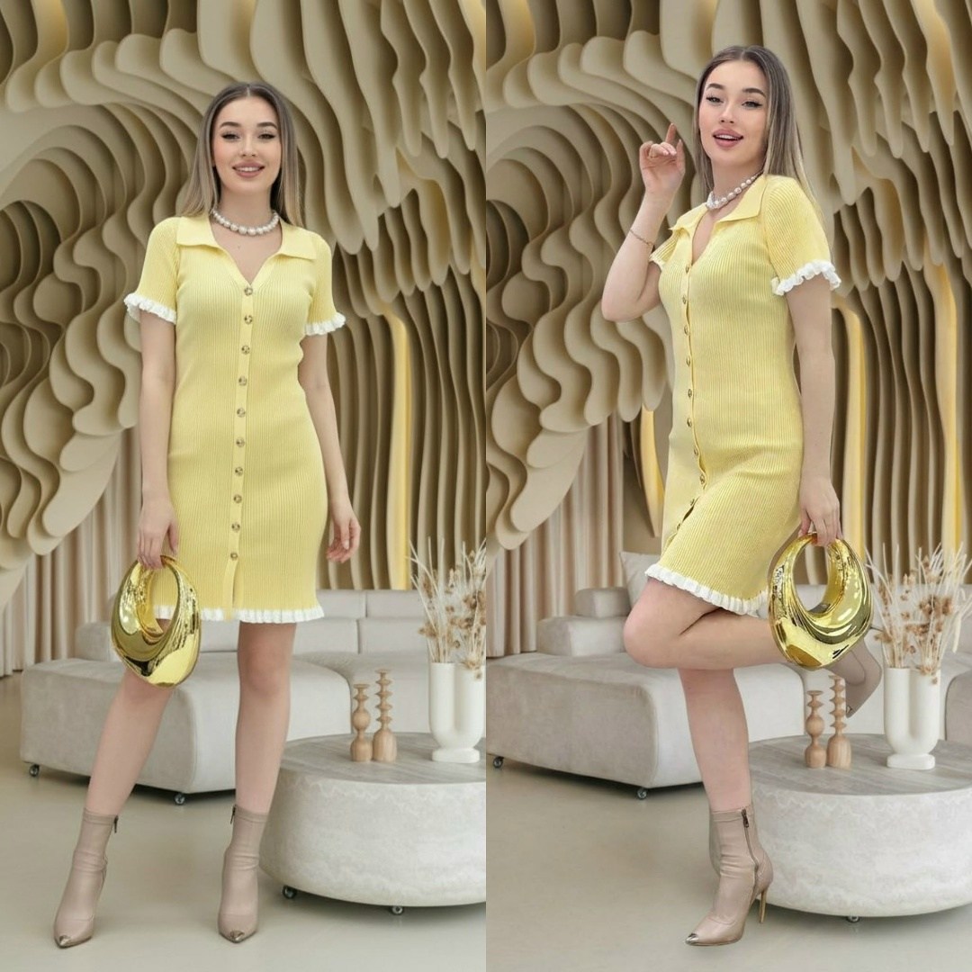 стильные наряды,трикотажное платье,платье поло трикотажное,платье,женская платья