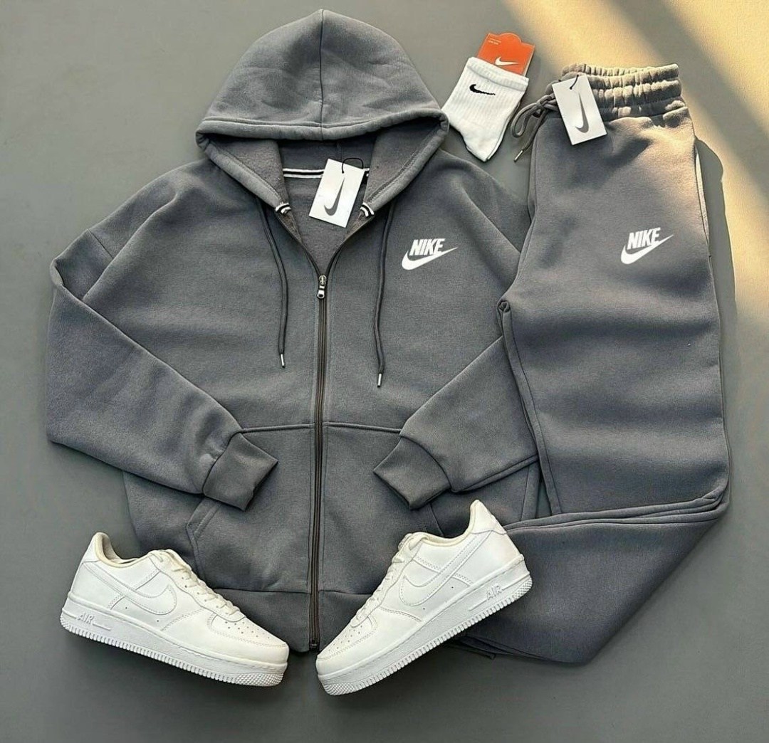 спортивный костюм nike,мужской спортивный костюм nike,nike tracksuit sportswear club fleece men's pullover hoodie & pants set white,спортивный костюм мужской,спортивный костюм nike на флисе