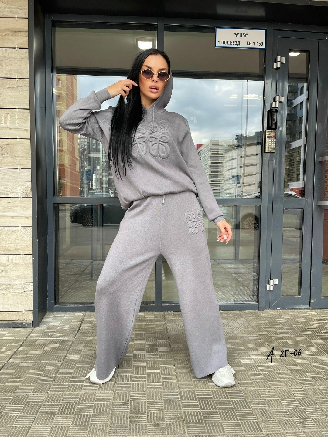 вязаный костюм свитшот и брюки trend.collection,костюм трикотажный женский,вязаный костюм свитшот и брюки,трикотажный костюм,женский костюм