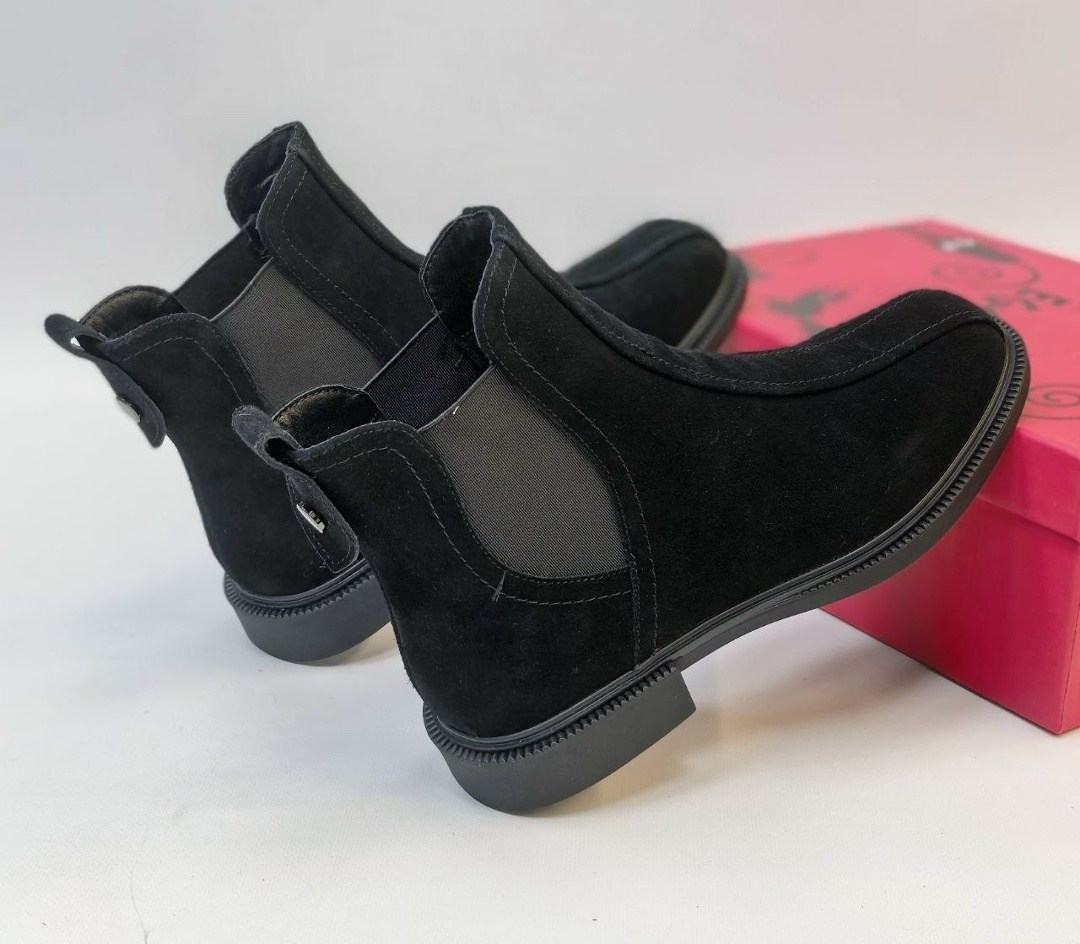 замшевые ботинки,ботинки челси,,ботинки женские осенние челси замшевые низкие,замшевые ботинки челси