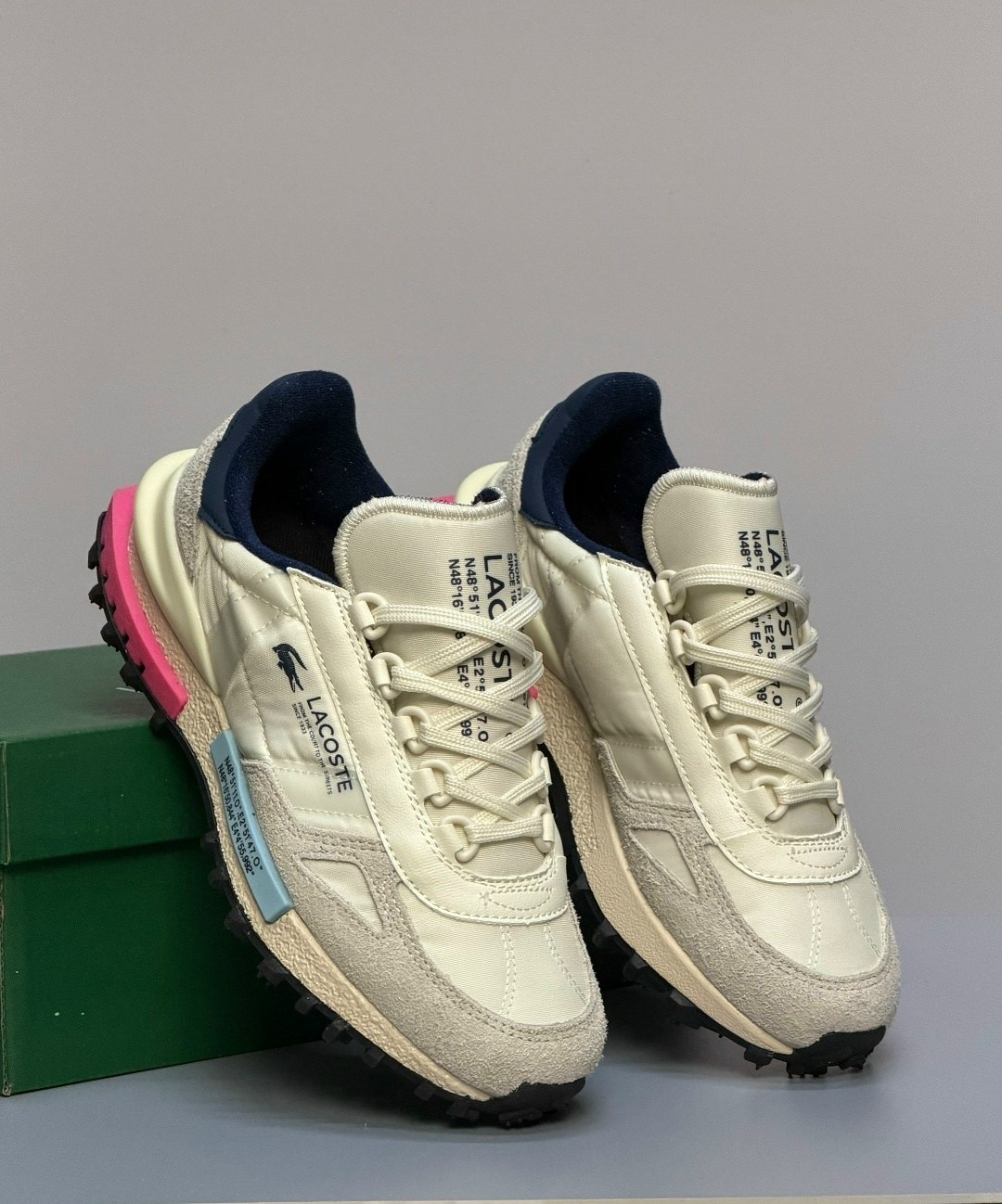 кроссовки lacoste elite active,кроссовки lacoste,кроссовки мужские lacoste,кроссовки женские lacoste elite active 223 бежевые 37 eu,кроссовки женские lacoste elite active 223 1 sfa