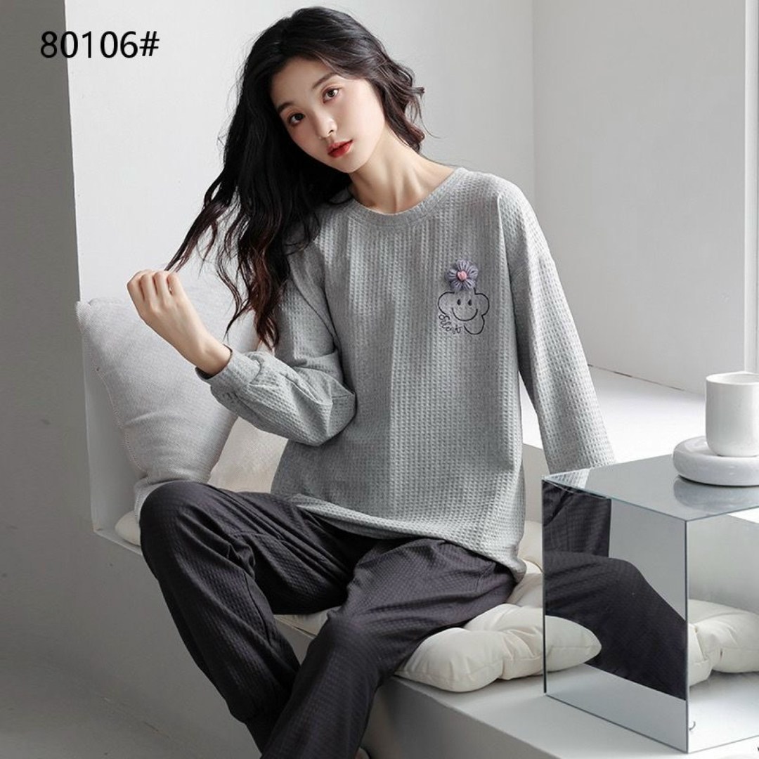 женский пижама,женская пижама с длинным рукавом,пижама весенняя,теплая пижама,женская пижама комплект