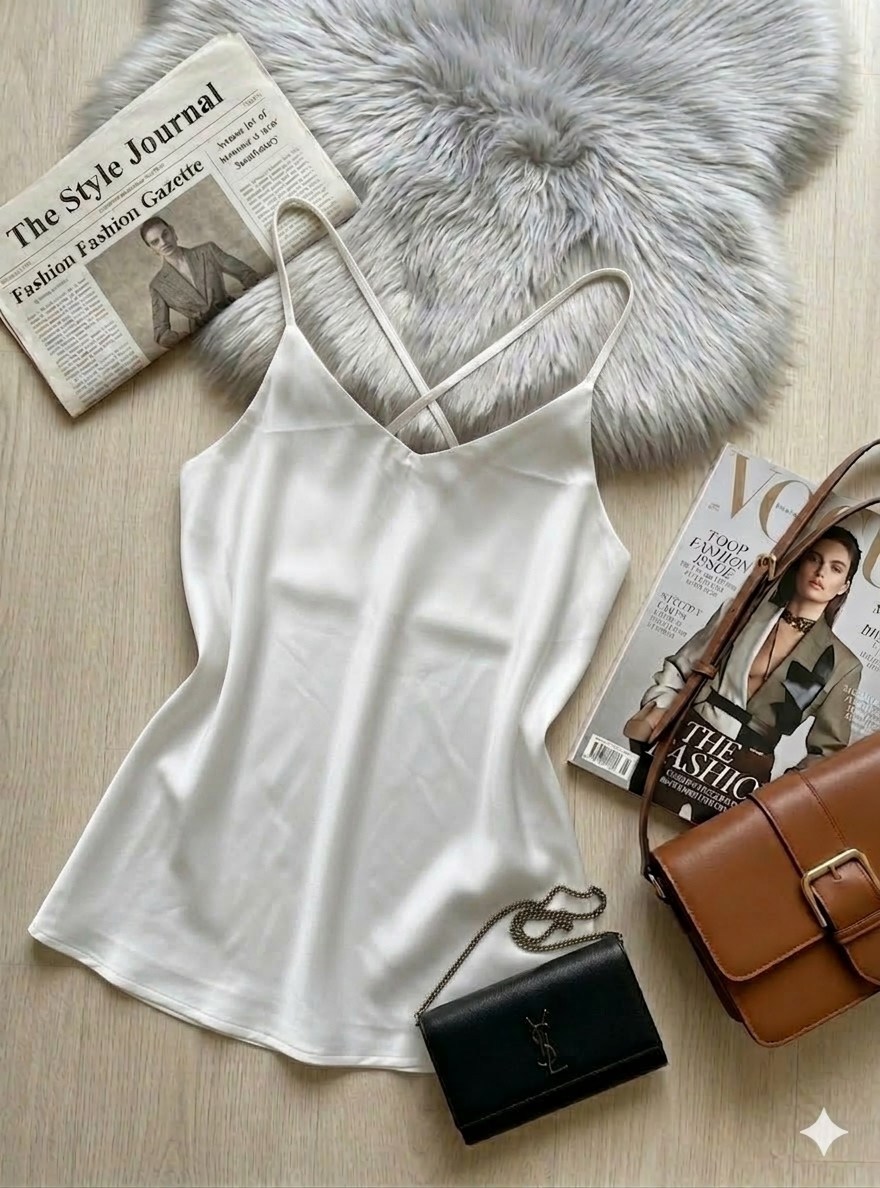 шелковый топ,женский шелковый топ,атласный топ,женский топ на бретелях,шелковая майка