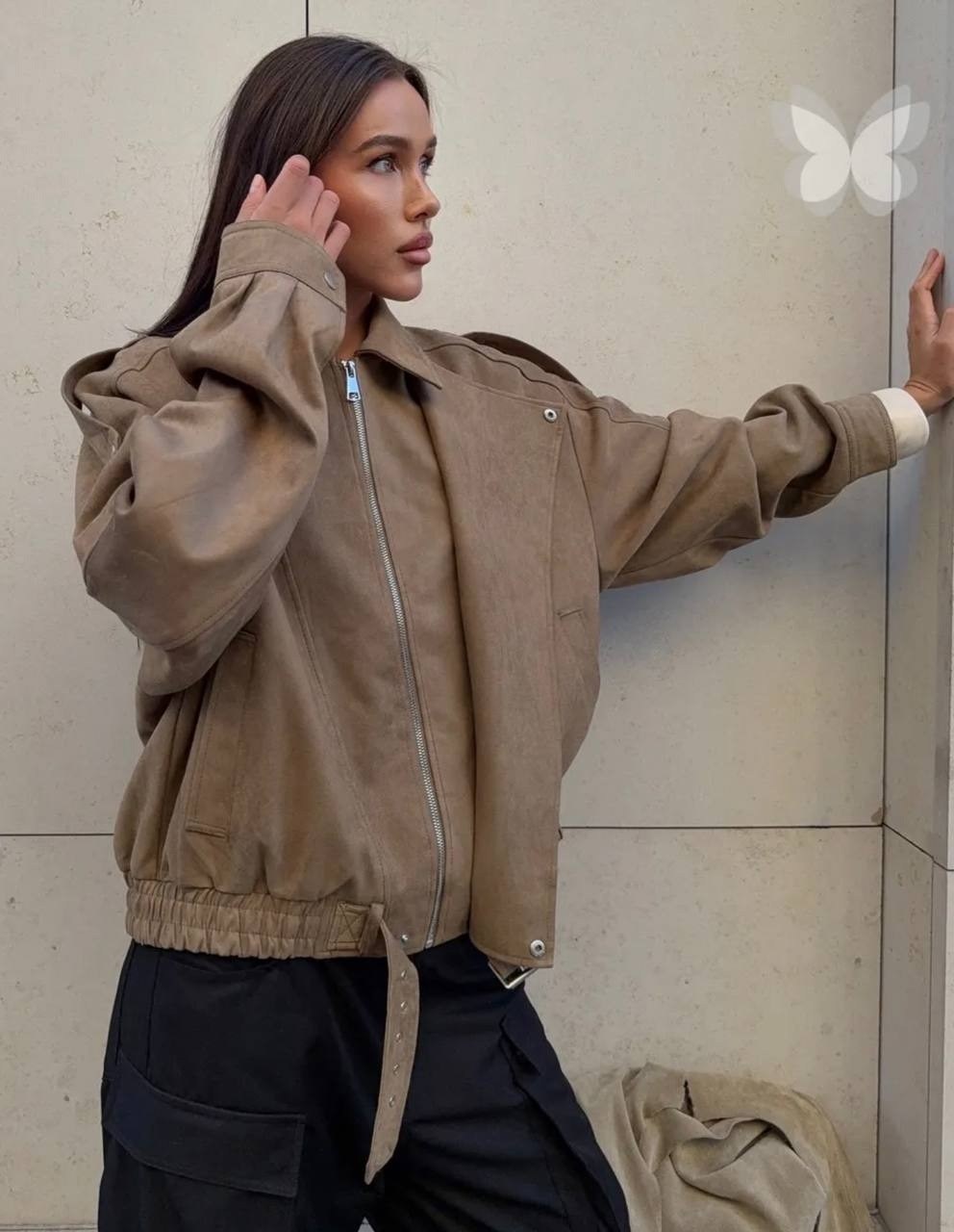 косуха кожаная куртка оверсайз saint shine,замшевая куртка,куртка замшевая женская,косуха замшевая куртка,куртка из замши