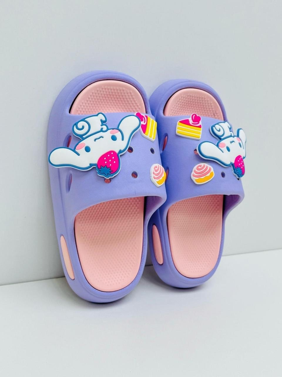 ,детские шлепанцы,тапочки для девочек,тапочки sanrio,детские тапочки