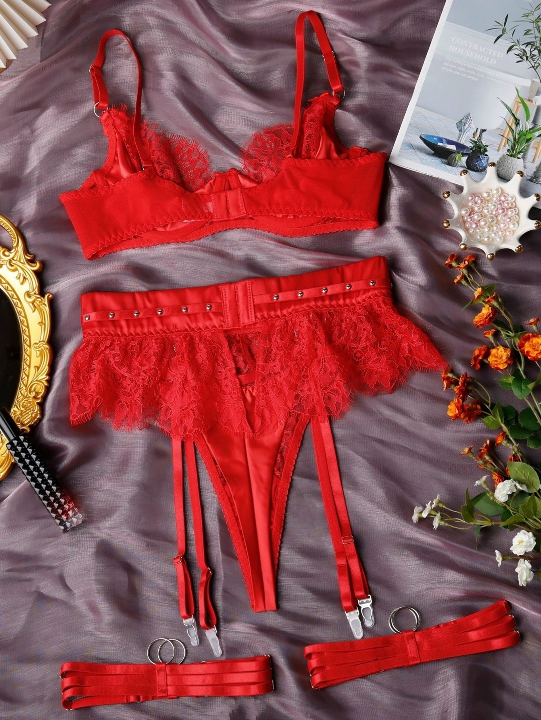 сексуальный комплект нижнего белья,женский комплект нижнего белья с,нижнее белье комплект красный,комплект сексуального кружевного нижнего белья,нижнее белье женское комплект сексуальное