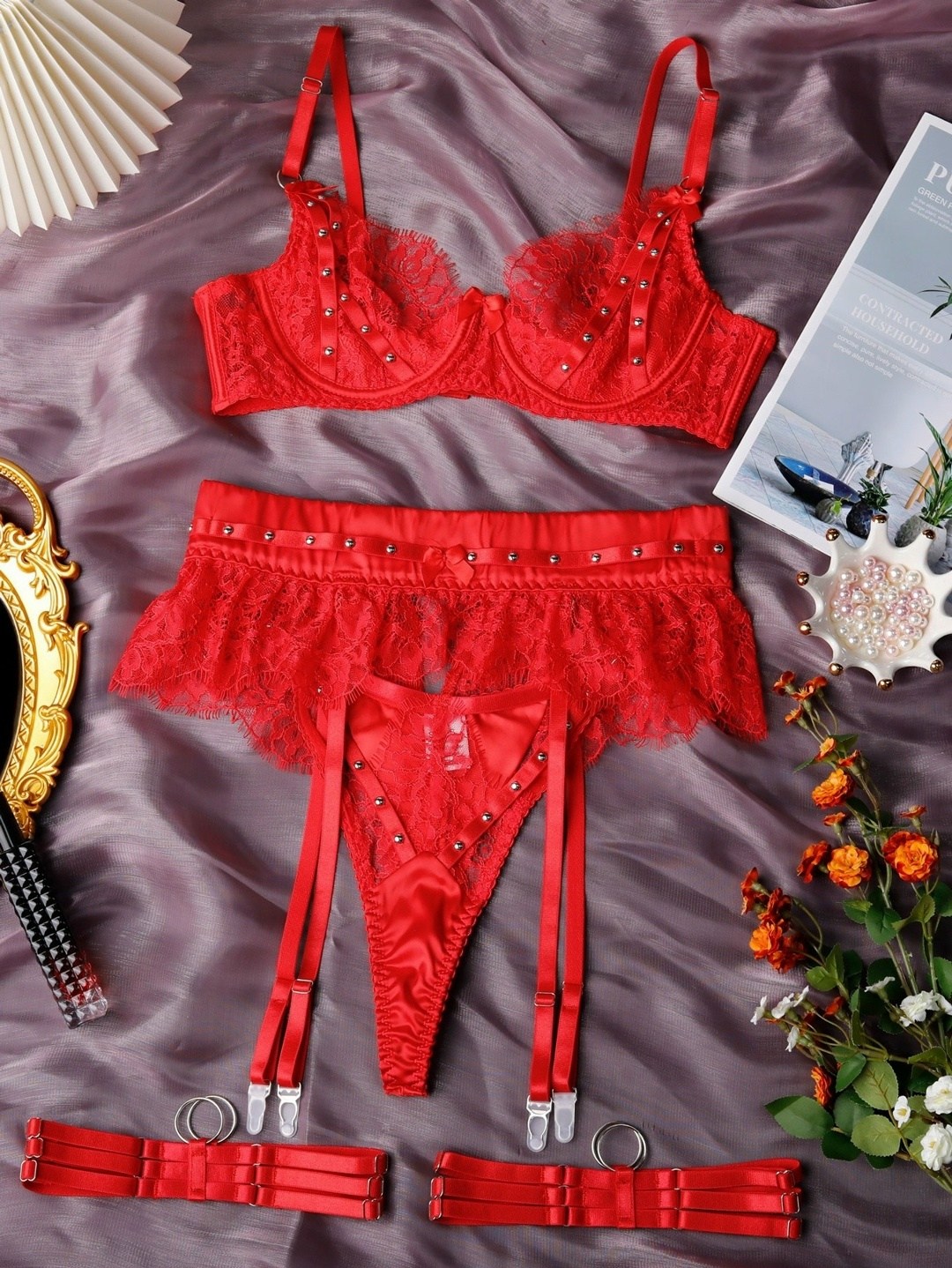 сексуальный комплект нижнего белья,женский комплект нижнего белья с,нижнее белье комплект красный,комплект сексуального кружевного нижнего белья,нижнее белье женское комплект сексуальное