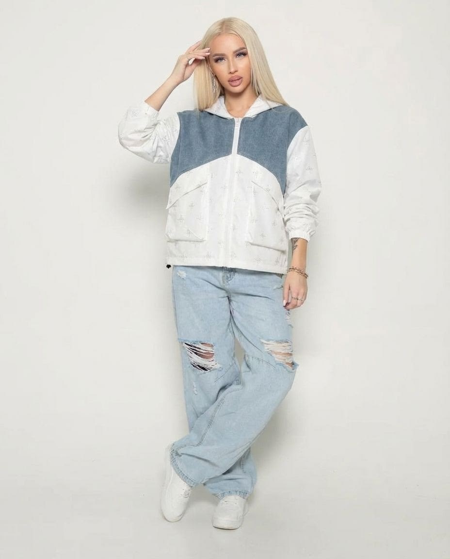 куртка женская джинсовая,куртка джинсовая,джинсовая куртка женская оверсайз,комбинированные джинсовые куртки,женская джинсовая куртка с капюшоном оверсайз