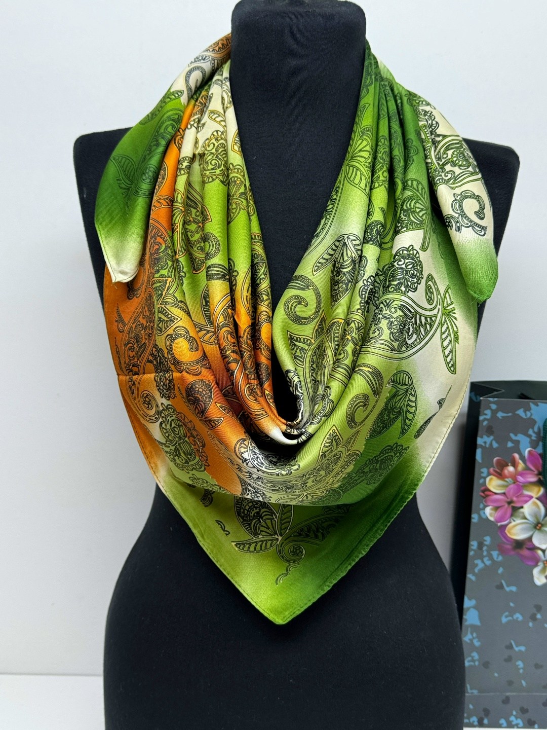 шарф платок шелковый,платки шелковый на голову и шею,платок женский косынка,шелковые платки,платки шарф