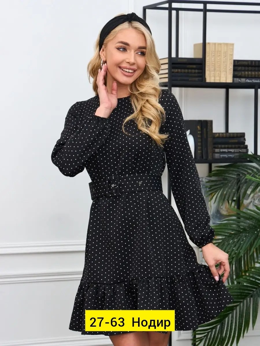 стильные платья по 1390 руб,платье вечернее в горошек,платье женское,платье,платье вечернее в горошек повседневное tnshop
