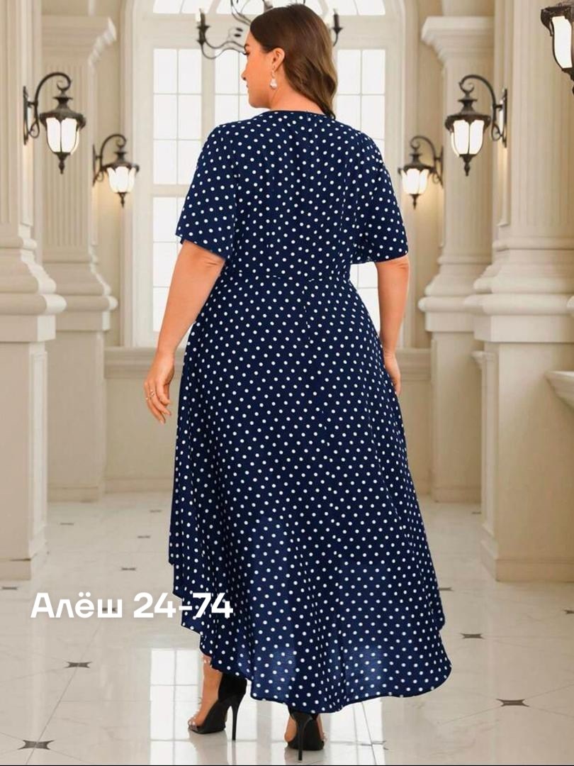 платья в горошек,платье больших размеров,платье женское в горошек больших размеров,женское платье больших размеров,платье женской