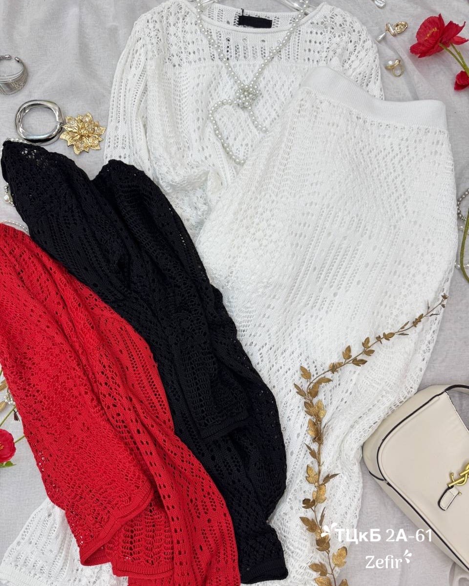 вязаная юбка,вязаные костюмы,костюм вязаный с юбкой,вязаная одежда,стильный женский вязаный костюм юбка+кофта